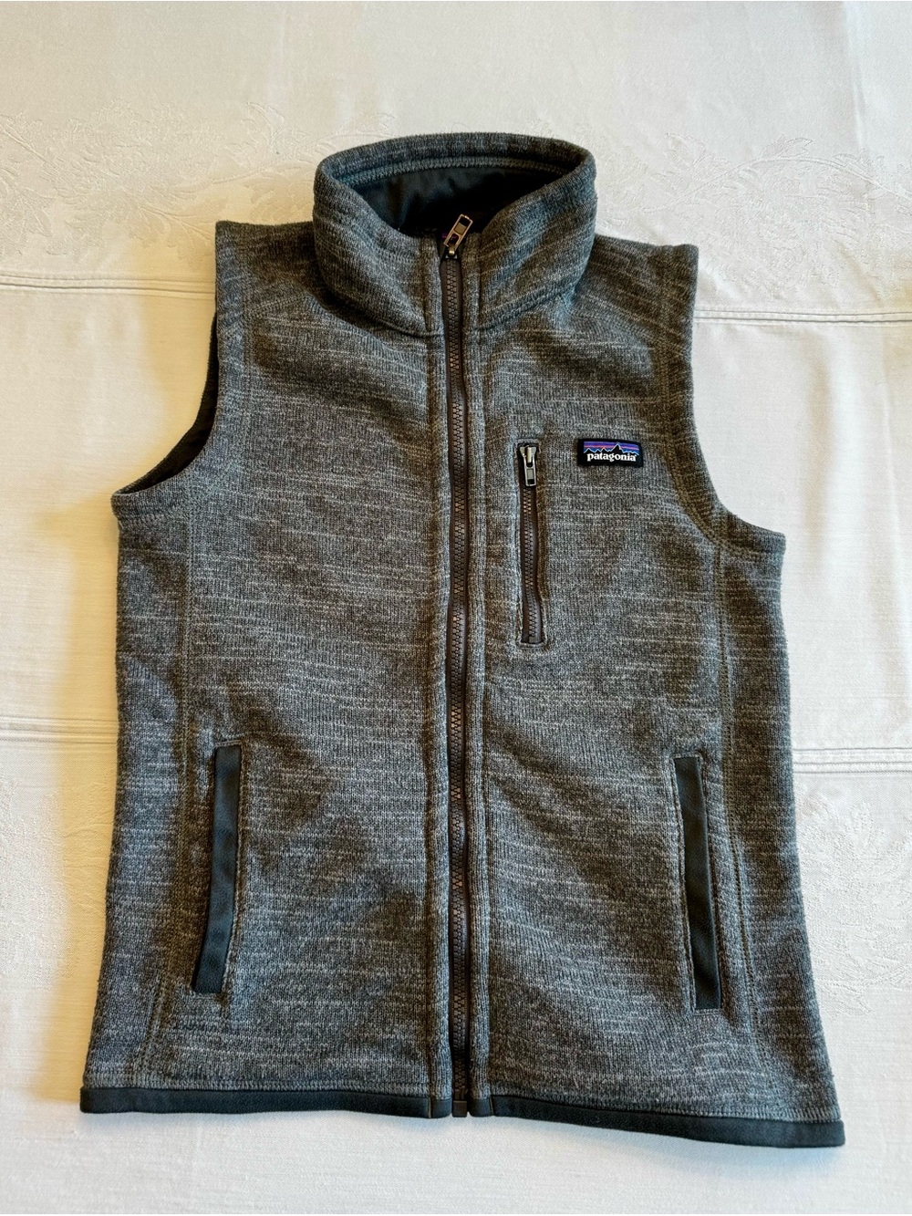 Patagonia Kid’s Gray Fleece Vest
